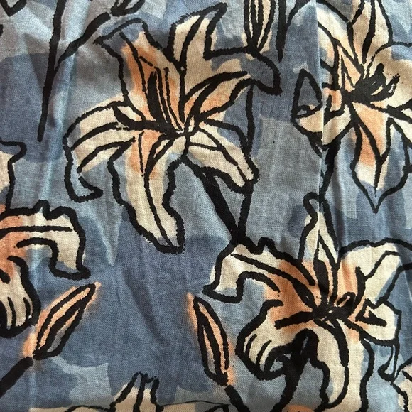 Tuckernuck Ro’s Garden Tuscany Midi Dress Olga Blue XS NWT! - Picture 5 of 14